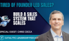 Digital agency founder learning how to build a scalable sales system